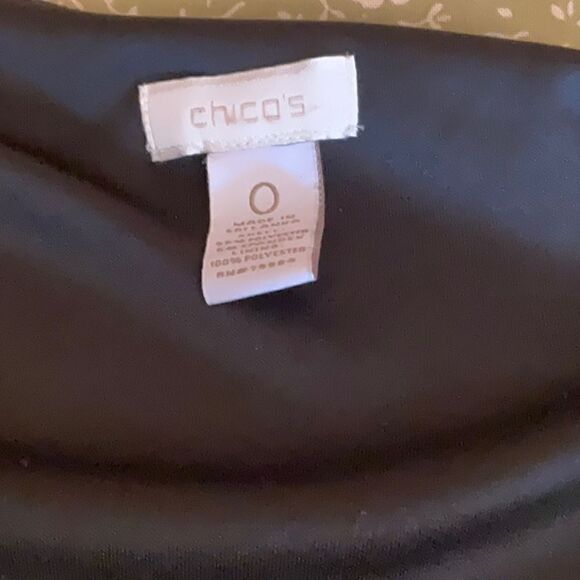 CHICOS tribal print maxi dress in size small - Picture 10 of 11